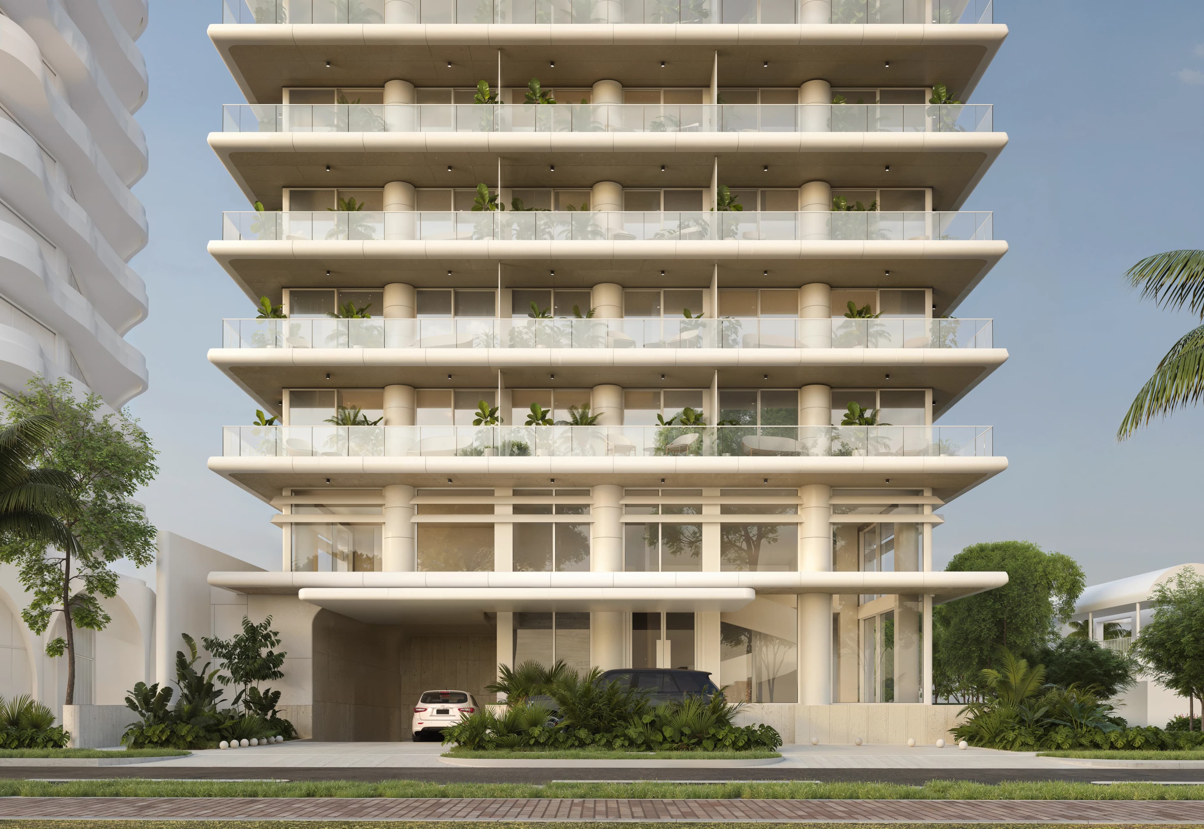The proposed Nautilus façade in Amador.