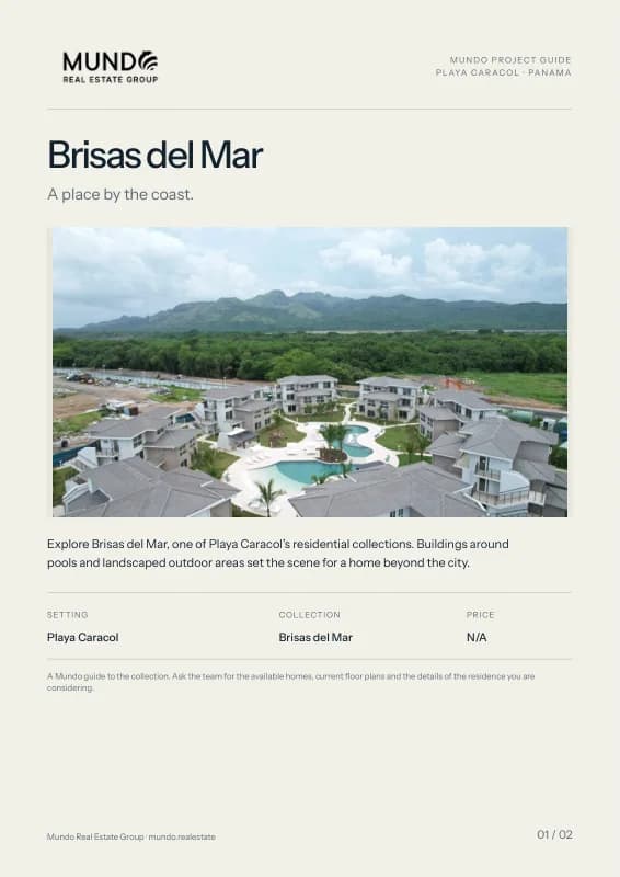 Brisas del Mar · Mundo project guide